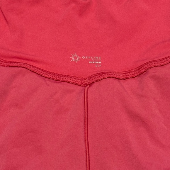 Offline Aerie Pink Shorts - Picture 3 of 4